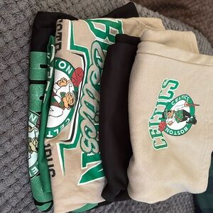 Boston Celtics Tops And Shorts